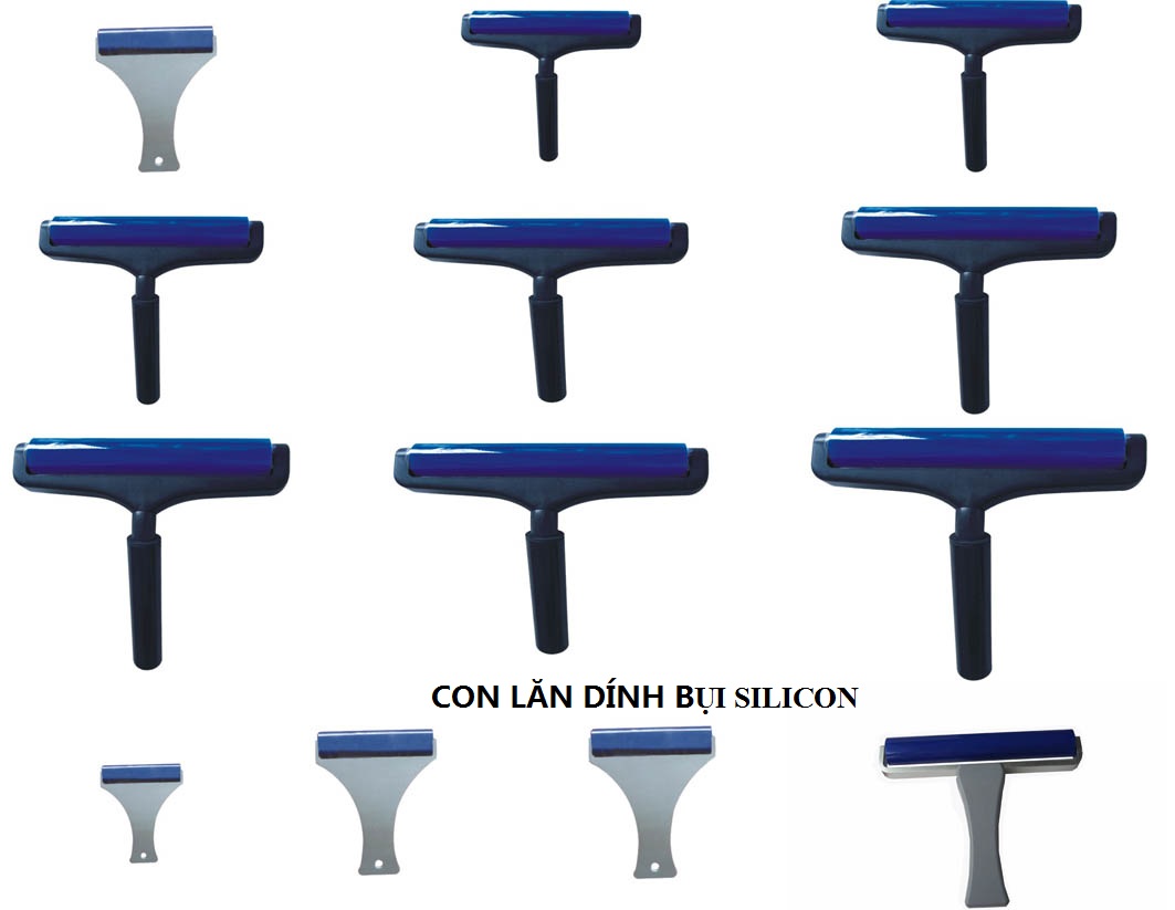 Cuộn lăn dính bụi silicone